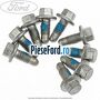 Surub prindere brida conducte servodirectie pe caseta Ford Fusion 1.4 80 cp FXJA, FXJB, FXJC benzina