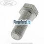 Surub prindere rola ghidaj curea transmisie cu suport Ford Transit 2000-2006 2.4 DI  90 cp D2FA, D2FB diesel