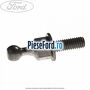 Surub superior protectie galerie evacuare Ford Fiesta 2002-2005 1.6 TDCi 90 cp HHJA, HHJB diesel