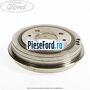 Tambur R 180 mm pentru jante tabla Ford Ka 2009-2016 1.3 TDCi 75 cp 169A1000, FD4 diesel