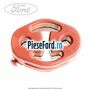 Tampon esapament culoare rosie Ford Fiesta 2013-2017 1.6 ST 200 200 cp JTJC benzina