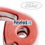 Tampon esapament culoare rosie Ford Fiesta 2013-2017 1.6 ST 200 200 cp JTJC benzina