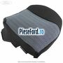 Tapiterie sezut scaun spate stanga echipare floe ebony Ford Fusion 1.4 TDCi 68 cp F6JA, F6JB diesel