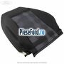 Tapiterie spatar scaun fata dreapta echipare luminaire ebony Ford Fusion 1.4 TDCi 68 cp F6JA, F6JB diesel