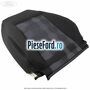 Tapiterie spatar scaun fata dreapta echipare luminaire ebony Ford Fusion 1.6 100 cp FYJA, FYJB, FYJC benzina