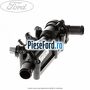 Termostat cu carcasa si senzor temperatura Ford Ka 1996-2008 1.3 i 50 cp JJB benzina | Foto 5