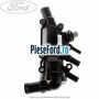 Termostat cu carcasa si senzor temperatura Ford Ka 1996-2008 1.6 i 95 cp CDB, CDC benzina