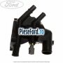 Termostat cu carcasa si senzor temperatura Ford Transit Courier 2014-2018 1.0 EcoBoost 100 cp SFCA, SFCB, SFCC, SFCD, SFCE benzina