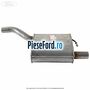 Toba esapament finala (3/5 Usi) Ford Focus 1998-2004 1.6 16V 100 cp FYDA, FYDB, FYDC, FYDD benzina