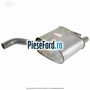 Toba esapament finala (3/5 Usi) Ford Focus 1998-2004 1.6 16V 100 cp FYDA, FYDB, FYDC, FYDD benzina