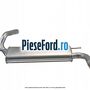 Toba esapament finala Ford Focus 2011-2014 1.6 Ti 125 cp PNDA, PNDD benzina