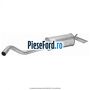 Toba esapament intermediara Ford Fiesta 1989-1996 1.3 CAT 60 cp J6B benzina