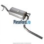 Toba esapament intermediara Ford Focus 1998-2004 1.4 16V 75 cp FXDA, FXDB, FXDC, FXDD benzina