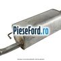 Toba finala 3/5 usi Ford Fiesta 2005-2008 1.4 TDCi 68 cp N4JB diesel