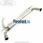 Toba finala dubla evacuare Ford Focus 2004-2007 2.5 ST 225 cp HYDA benzina