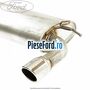 Toba finala dubla evacuare Ford Focus 2004-2007 2.5 ST 225 cp HYDA benzina