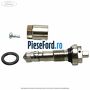 Ventil janta aliaj cromat, varianta cu senzor presiune roti Ford C-Max 2011-2015 1.0 EcoBoost 125 cp M1DA, M1DD benzina