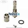 Ventil janta aliaj cromat, varianta cu senzor presiune roti Ford Fiesta 2013-2017 1.0 EcoBoost 100 cp SFJA, SFJB, SFJC, SFJD benzina | Foto 3