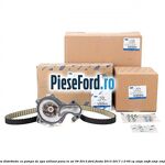 1 Set curea distributie cu pompa de apa utilizat pana in an 09/2013 Ford Fiesta 2013-2017 1.0 65 cp