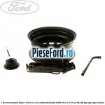 1 Set rezerva janta tabla 14 inch cu cric, coarba Ford Fiesta 2008-2012 1.4 97 cp RTJA, RTJB, SPJA, SPJC, SPJE benzina