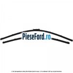 1 Set stergatoare fata flat blade Ford B-Max 1.0 EcoBoost 120 cp M1JA benzina