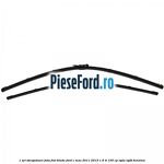 1 Set stergatoare fata flat blade Ford C-Max 2011-2015 1.6 Ti 105 cp IQDA, IQDB benzina