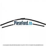1 Set stergatoare fata flat blade Ford Grand C-Max 2011-2015 1.6 EcoBoost 182 cp JTDA, JTDB benzina
