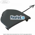 Acoperire carlig de remorcare bara fata Ford B-Max 1.5 TDCi 75 cp