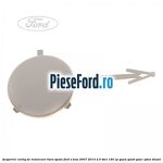 Acoperire carlig de remorcare bara spate Ford S-Max 2007-2014 2.0 TDCi 140 cp