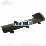 Acoperire locas carlig remorcare bara spate sport Ford Fiesta 2008-2012 1.25 82 cp