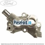Adaptor flansa apa, pe bloc motor Ford Fiesta 1996-2001 1.25 i 16V 75 cp DHA, DHB, DHC, DHD, DHE, DHF benzina