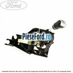 Ansamblu timonerie, tija cutie 5 trepte piele neagra Ford Transit 2006-2014 2.4 TDCi 115 cp