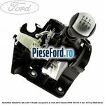 Ansamblu timonerie, tija cutie 6 trepte nuca piele si crom Ford Transit 2006-2014 2.4 TDCi 140 cp