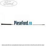 Antena audio 550 mm cu surub filet Ford Transit Courier 2014-2018 1.6 TDCi 95 cp T3CA, T3CB, T3CC diesel