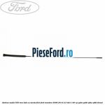 Antena audio 550 mm DAB cu surub filet Ford Mondeo 2008-2014 2.0 TDCi 140 cp QXBA, QXBB, UFBA, UFBB diesel