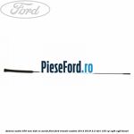 Antena audio 550 mm DAB cu surub filet Ford Transit Custom 2014-2018 2.2 TDCi 125 cp CYF4, CYFF diesel