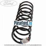 Arc elicoidal punte spate 3 usi Ford Fiesta 1996-2001 1.3 i 50 cp JJA, JJC, JJE, JJJ, JJK, JJM benzina