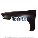 Aripa fata stanga pana in an 08/1995 Ford Mondeo 1993-1996 1.6 i 16V 88 cp L1J benzina