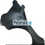 Aripa spate dreapta 5 usi panou Ford Fiesta 2013-2017 1.5 TDCi 100 cp