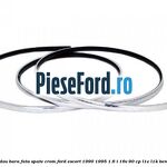 Bandou bara fata/spate crom Ford Escort 1990-1995 1.6 i 16V 90 cp