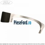 Bandou culoare highlight silver aripa spate dreapta cabina 3/4 usi Ford Ranger 2006-2012 3.0 TDCi 4x4 156 cp