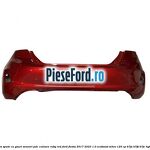 Bara spate cu gauri senzori PDC culoare ruby red Ford Fiesta 2017-2023 1.0 EcoBoost mHEV 125 cp