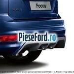 Bara spate RS (Combi), cu locas senzor parcare Ford Focus 2008-2011 1.8 TDCi 115 cp