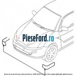 Benzi de protectie bara fata Ford Focus 1998-2004 1.6 16V 100 cp FYDA, FYDB, FYDC, FYDD benzina