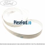 Benzi decorative aripa spate grand prix II negru carbon Ford Ka 2009-2016 1.3 TDCi 75 cp 169A1000, FD4 diesel