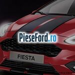 Benzi decorative capota negru lucios Ford Fiesta 2017-2023 1.0 EcoBoost 95 cp