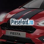 Benzi decorative capota negru lucios Ford Fiesta 2017-2023 1.1 Ti-VCT 75 cp