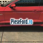 Benzi decorative laterale negru mat Ford Mustang 2018-2022 5.0 V8 450 cp 50SDEM benzina