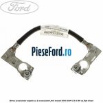 Borna acumulator negativ cu 2 acumulatori Ford Transit 2000-2006 2.0 DI 86 cp F3FA diesel