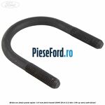 Brida arc foaie punte spate 110 mm Ford Transit 2006-2014 2.2 TDCi 136 cp USRA, USRB diesel